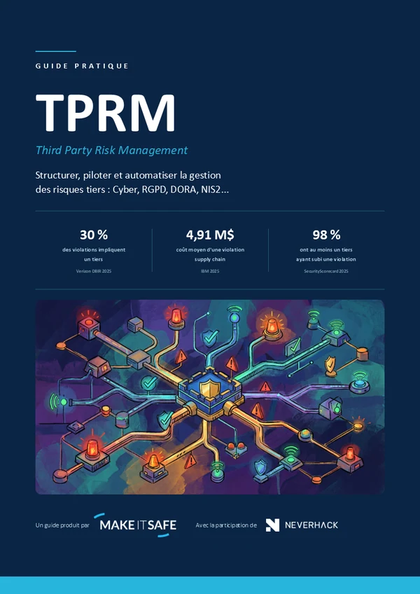 Couverture du Guide pratique TPRM — Make IT Safe